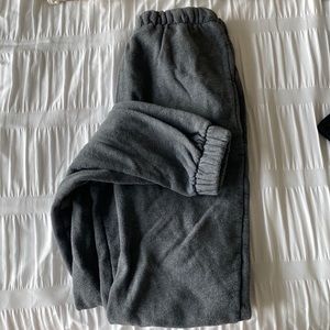 Grey Brandy Melville Rosa Sweatpants